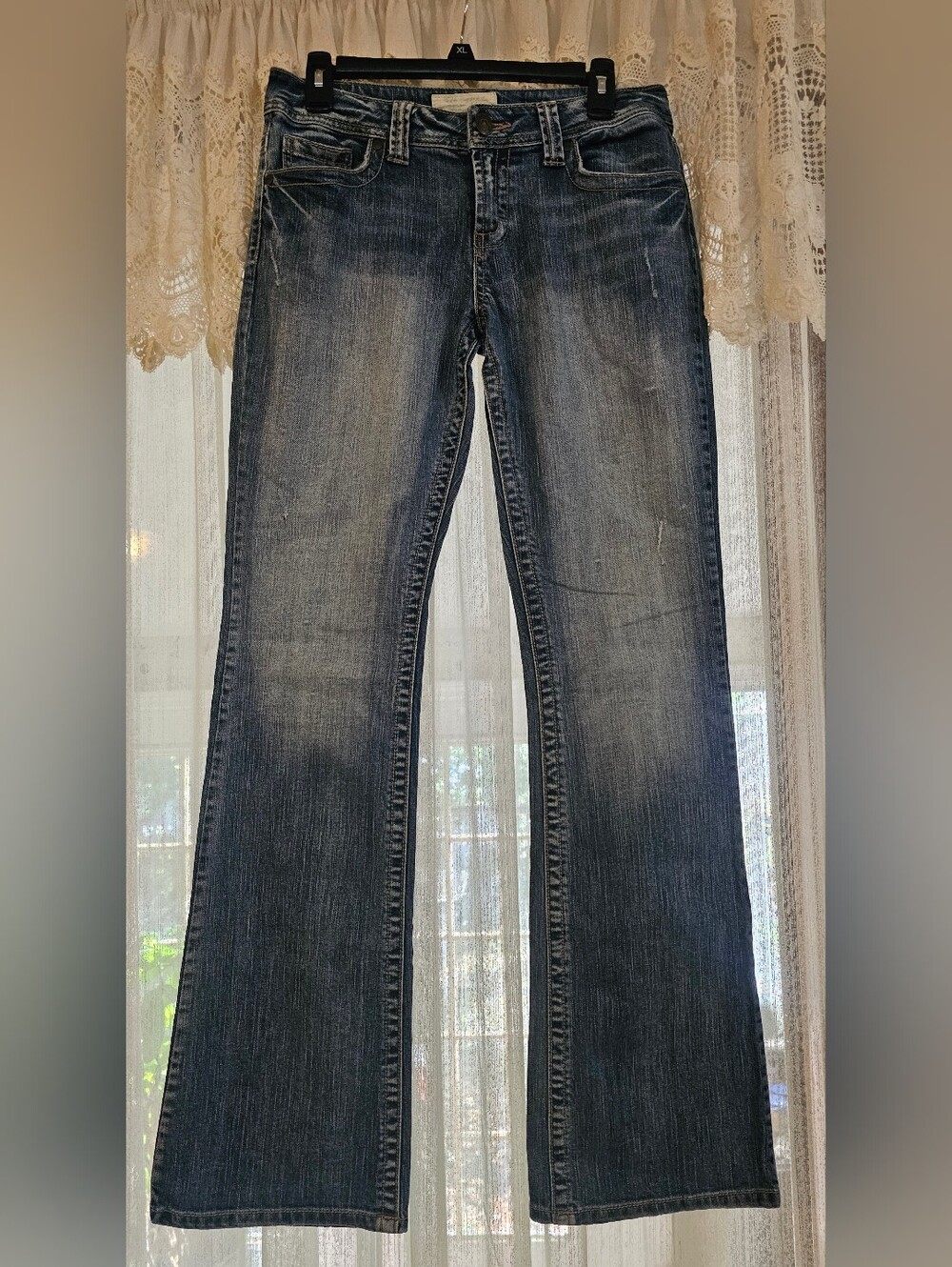 Maurices Women's Flare Jeans in Medium Blue Wash